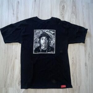 Nipsey Hussle Black graphic T-shirt Marathon Clothing Large Hip Hop Streetwear